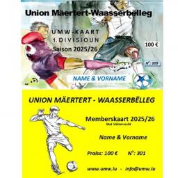 Mitgliedskarte & Dauerkarte Package